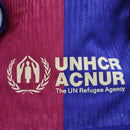 BARCELONA FIRST MANGA LARGA VERSION PLAYER MEN 24/25