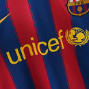 BARCELONA FIRST 09 10 LONG SLEEVE RETRO MEN