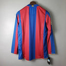 BARCELONA FIRST 07 08 RETRO LONG SLEEVE MEN