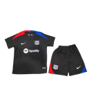 BARCELONA EDITION ESPECIAL SECOND BLACK KIT FOR KIDS 24/25