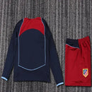 KIT FOR ATLÉTICO DE MADRID SECOND 04 05 RETRO LONG SLEEVE KIDS