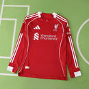 LIVERPOOL FIRST MANGA LARGA VERSION PLAYER 25/26 MEN