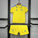Camiseta Leeds United II 24/25 conjunto infantil amarillo - Camiseta - Leeds United - 24/25 - Conjunto infantil - Amarillo - Fútbol - Equipamiento deportivo - Niños - Estilo.