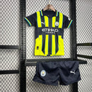 Camiseta Manchester City II 24/25 conjunto infantil amarillo negro - Camiseta - Manchester City - 24/25 - Conjunto infantil - Amarillo - Negro - Fútbol - Equipamiento deportivo - Niños - Estilo.