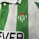 Conjunto infantil Real Betis 2024/25 - Blanco - Verde - Infantil - Real Betis - Temporada 2024-2025 - Fútbol - Equipamiento deportivo - Niños - Estilo.