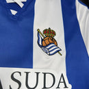 Conjunto infantil Real Sociedad blanco azul 2024/25 - Blanco - Azul - Infantil - Real Sociedad - Temporada 2024-2025 - Fútbol - Equipamiento deportivo - Niños - Estilo.