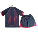 BARCELONA BLACK Y RED KIT FOR KIDS 25/26
