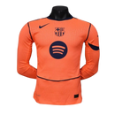 BARCELONA THIRD 25 26 VERSION PLAYER MANGA LARGA MEN