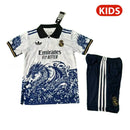 REAL MADRID DRAGÓN WHITE THIRD KIT FOR KIDS 25/26