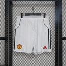 PANTS CORTOS MANCHESTER UNITED WHITE PLAYER 25/26