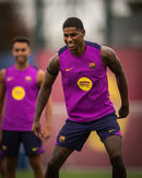 JERSEY BARCELONA TRAINING SIN MANGA PINK MEN 25/26
