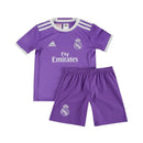 JERSEY REAL MADRID SECOND KIT FOR RETRO KIDS 16/17
