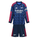 ARSENAL SECOND LONG SLEEVE KIT FOR KIDS 25/26