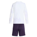 JERSEY MANCHESTER UNITED LONG SLEEVE SECOND KIT FOR KIDS 25/26