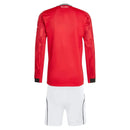 JERSEY MANCHESTER UNITED LONG SLEEVE FIRST KIT FOR KIDS 25/26