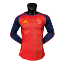 JERSEY ESPAÑA FIRST MUNDIAL 2026 VERSION PLAYER MANGA LARGA MEN