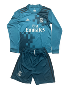 REAL MADRID THIRD LONG SLEEVE KIT FOR RETRO KIDS 17/18