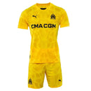 JERSEY OLYMPIQUE DE MARSEILLE GOALKEEPER SECOND KIT FOR KIDS 24/25