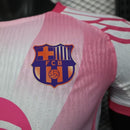 BARCELONA PINK THIRD 25 26 VERSION PLAYER MEN