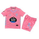 CELTA DE VIGO THIRD PINK KIT FOR KIDS 25/26