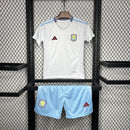 JERSEY ASTON VILLA SECOND KIT FOR KIDS 24/25