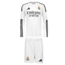 REAL MADRID FIRST LONG SLEEVE KIT FOR KIDS 24/25