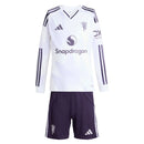 JERSEY MANCHESTER UNITED LONG SLEEVE SECOND KIT FOR KIDS 25/26