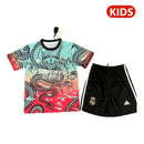 REAL MADRID DRAGÓN BLUE Y RED KIT FOR KIDS 25/26