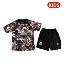 REAL MADRID DRAGÓN RED Y BLACK KIT FOR KIDS 25/26