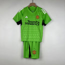 MANCHESTER UNITED GOLEIRO FIRST KIT FOR KIDS 23/24