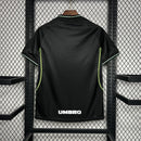 Manchester United-Camiseta-Tercera-98-99-Hombre-Retro-Clásica-Vintage-Colección-Fútbol-Rojo-Blanco-Negro 