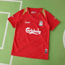JERSEY LIVERPOOL FIRST RETRO KIT FOR KIDS 05/06