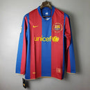 BARCELONA FIRST 07 08 RETRO LONG SLEEVE MEN