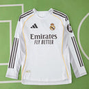 REAL MADRID FIRST PLAYER VERSION MANGA LARGA MEN 25/26