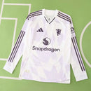 MANCHESTER UNITED SECOND MANGA LARGA VERSION PLAYER 25/26 MEN