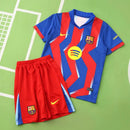 BARCELONA FOURTH ORANGE KIT FOR KIDS 25/26