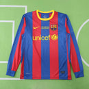 BARCELONA FIRST FINAL LONG SLEEVE RETRO MEN 10/11