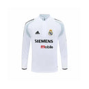 TRACKSUIT REAL MADRID WHITE FIRST RETRO MEN 04/05