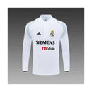 TRACKSUIT REAL MADRID WHITE FIRST RETRO MEN 04/05