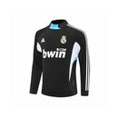 TRACKSUIT REAL MADRID BLACK SECOND RETRO MEN 08/09