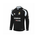 TRACKSUIT REAL MADRID BLACK SECOND RETRO MEN 04/05