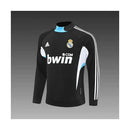 TRACKSUIT REAL MADRID BLACK SECOND RETRO MEN 08/09