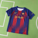 BARCELONA TENTH SHEERAN FIRST KIT FOR KIDS 25/26